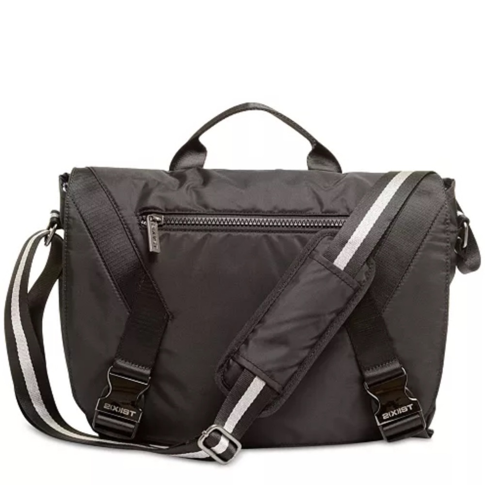 2xist Black and Gray Messenger Bag